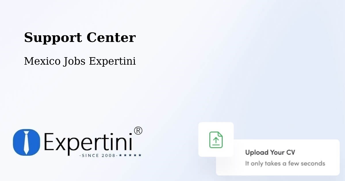 Support Services – La Antigua - Mexico Jobs Expertini